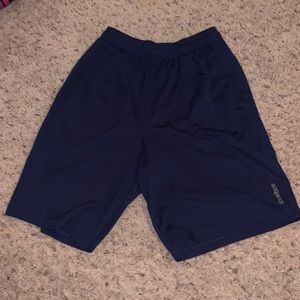 Reebok under shirt and basketball shorts 7” inseam